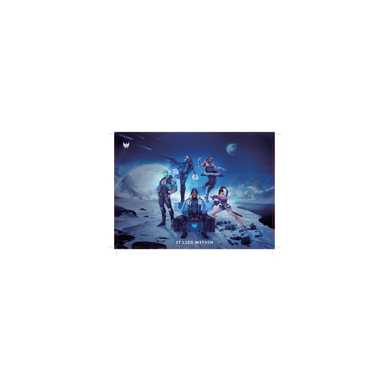 Mousepad acer predator gaming pmp450 m size [gp.msp11.00k]