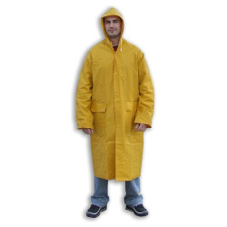 Impermeabile cappotto giallo xxl [neri ]