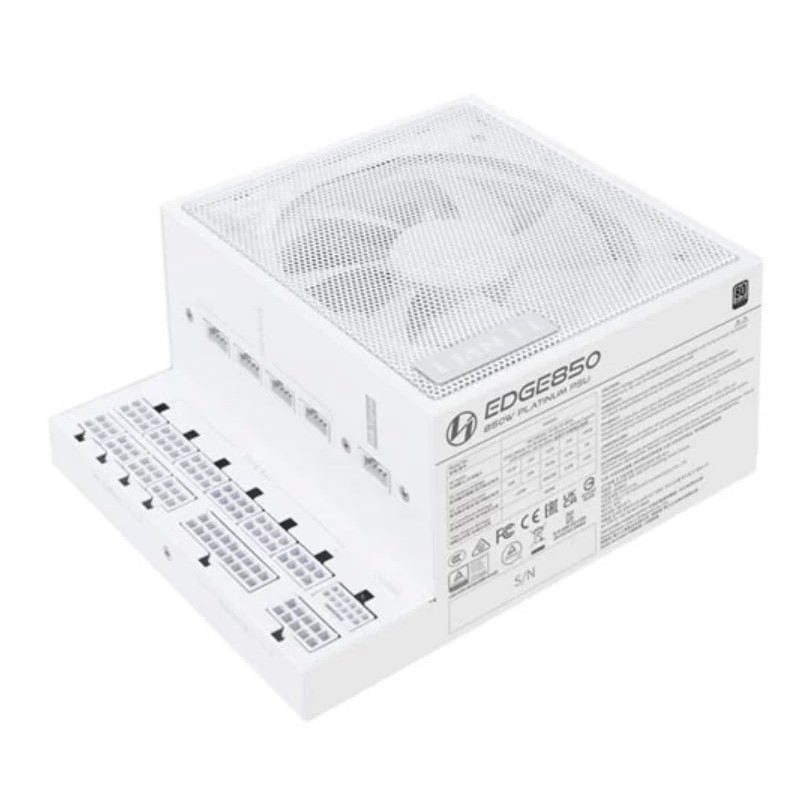 Alimentatore 850w lian li edge eg0850 80 plus platinum bianco