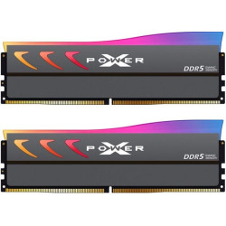 Ram dimm ddr5 64gb silicon power xpower storm rgb gaming (2x32gb)
