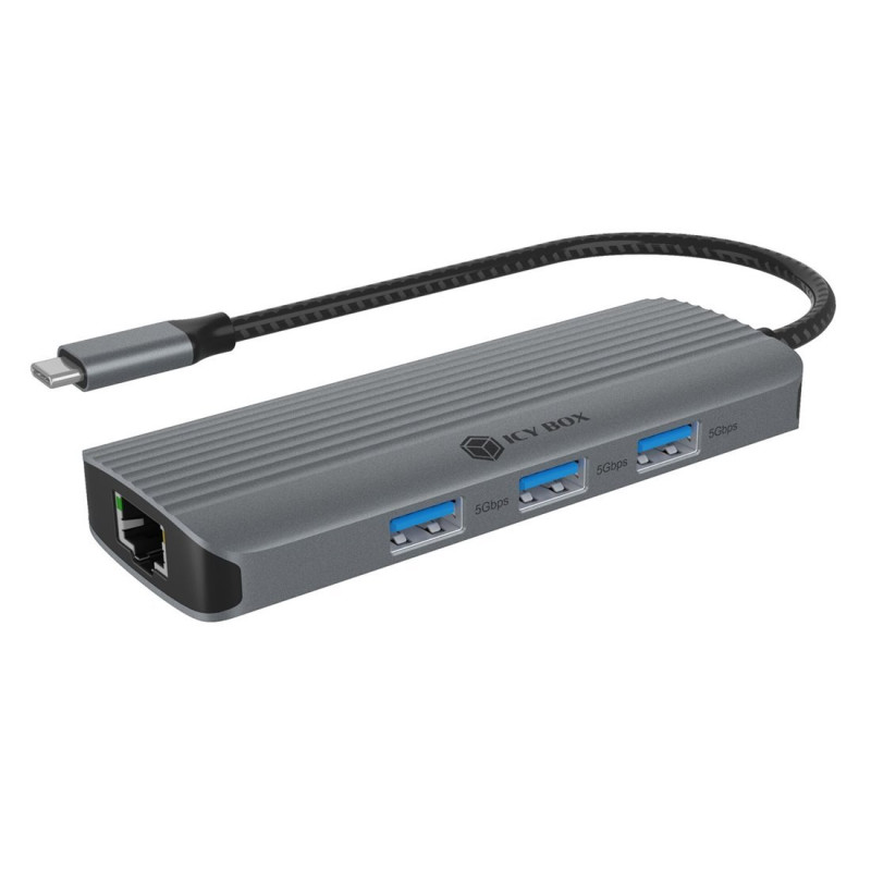 Dockingstation raidsonic icy box ib-dk4034a-cpd usb tipo
