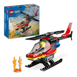 Lego city 60411 elicottero dei pompieri [60411]