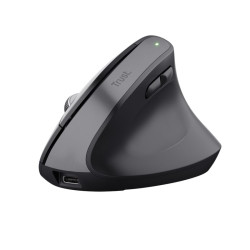 Mouse trust bayo+ office right-hand rf wireless + bluetooth optical
