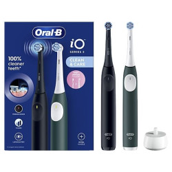 Set spazzolino elettrico oral-b io serie 2 con 2 testine 2pz
