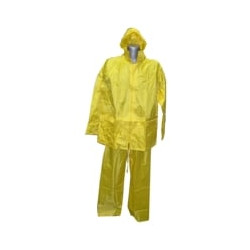 Impermeabile giacca+pantaloni niagara giallo l [neri ]