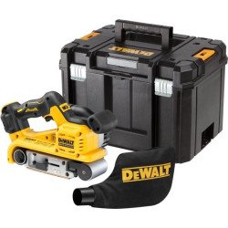 Levigatrice a nastro dewalt senza fili 18v 75x533mm nero/giallo [dcw220nt]