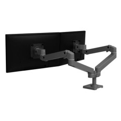 Supporto monitor ergotron lx pro arm, dual side-by-side,