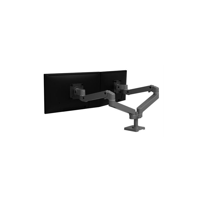 Supporto monitor ergotron lx pro arm, dual side-by-side,