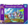 Puzzle ravensburger unicorn academy la magia dell'accademia degli
