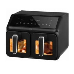 Friggitrice ad aria doppia eldom 8l 2200w display led [fr210 dual