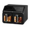 Friggitrice ad aria doppia eldom 8l 2200w display led [fr210 dual