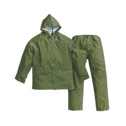Impermeabile giacca+pantaloni verde l [neri ]