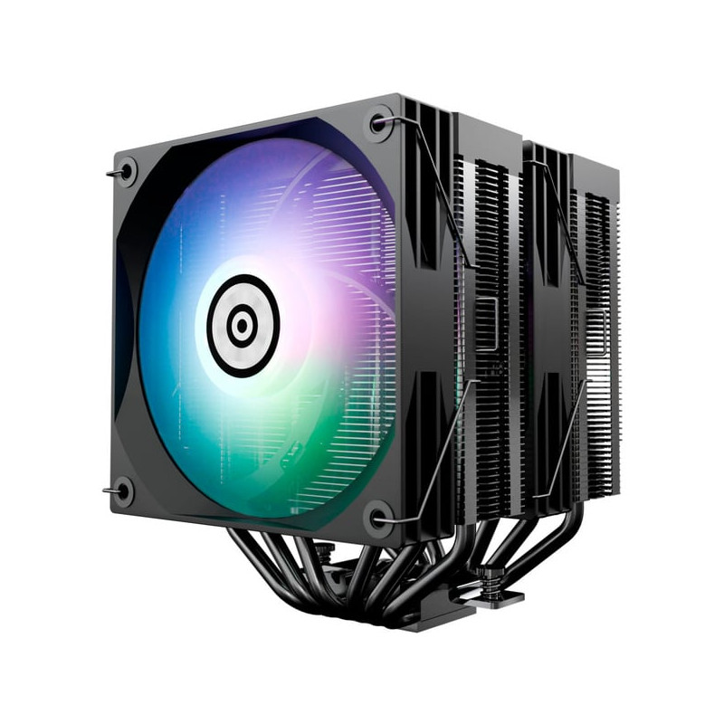 Dissipatore cpu a ventola enermax ets-td60d-argb 120mm nero