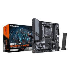 Scheda madre amd gigabyte b550m gaming x wifi6 am5 micro atx 4x ddr4