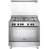 Cucina a gas de'longhi demx96sg libera installazione 60cm 5 fuochi