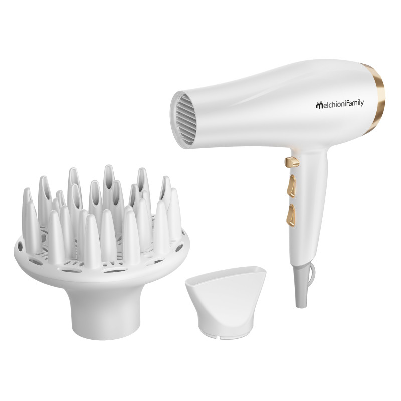 Asciugacapelli melchioni gold style new 2200 w [gold style new]