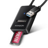 Adattatore usb axagon adm2-am con cavo usb tipo a nero [aiaxnoadm2am001]