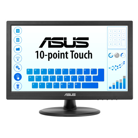 Monitor led asus touch vt169he full hd 1920x1080 5ms classe c nero