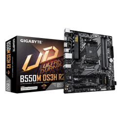 Scheda madre gigabyte ga-b550m-ds3h r2 am4 micro atx 4x ddr4