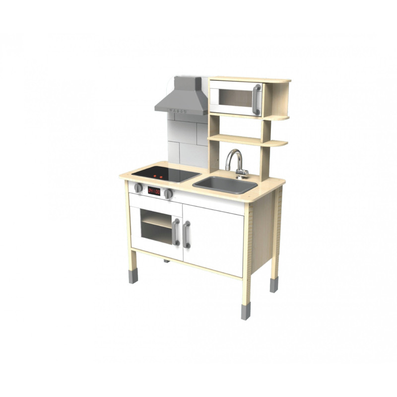 Cucina giocattolo simba toys 100002494 in legno bianco [100002494]