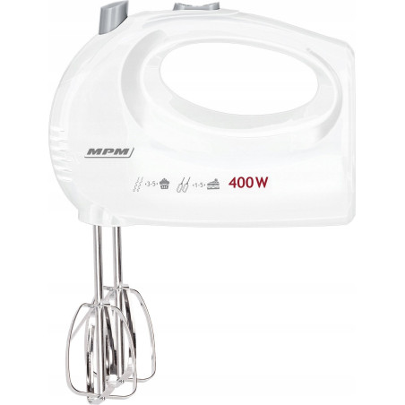 Sbattitore mpm mmr-25 400w bianco [mmr-25]