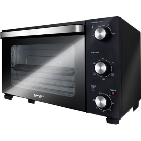 Forno elettrico mpm mpe-14/t a convenzione 22l 1300w nero [mpe-14/t]