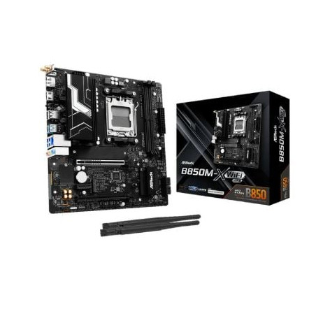 Scheda madre amd asrock b850m-x r2.0 am5 atx 2x ddr5 [90-mxbsh0-a0uayz]