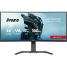Monitor led 34" liyama g-master gcb3484wqsu-b1 wqhd