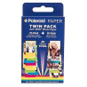 Carta fotografica polaroid polz2x320mix zink twin pack autoadesiva