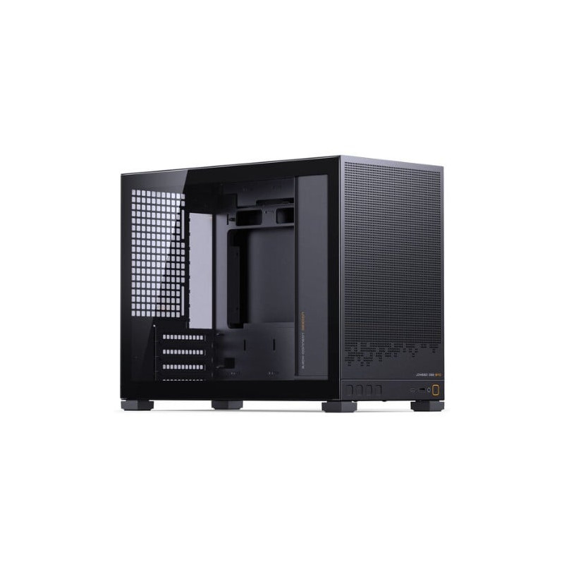 Case pc jonsbo d32 std mini case/matx vetro temperato nero