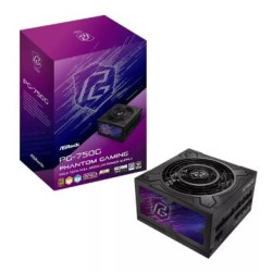 Alimentatore 750w asrock phantom gaming pg-750g 80+ gold [kzasrz7pg0750g0]