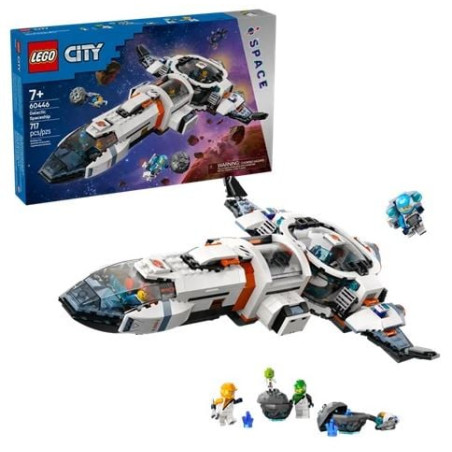 Gioco da costruzione lego city astronave galattica modulare multicolore