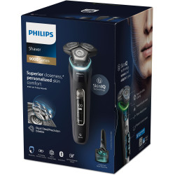 Rasoio elettrico philips shaver serie 9000 s9976/55 a batteria secco/bagnato