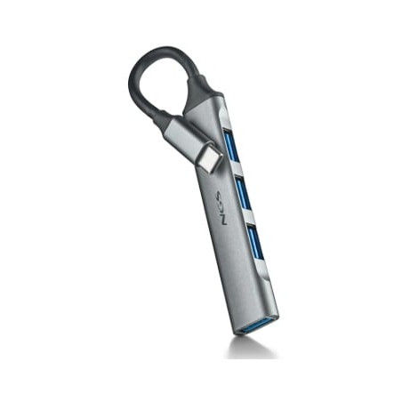 Hub usb ngs ihub4 micro 4 porte 1x usb 3.2 gen1 + 3x usb 2.0 5000mbps