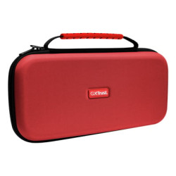 Custodia trust rigida per nintendo switch 2 blu/rosso [25761]