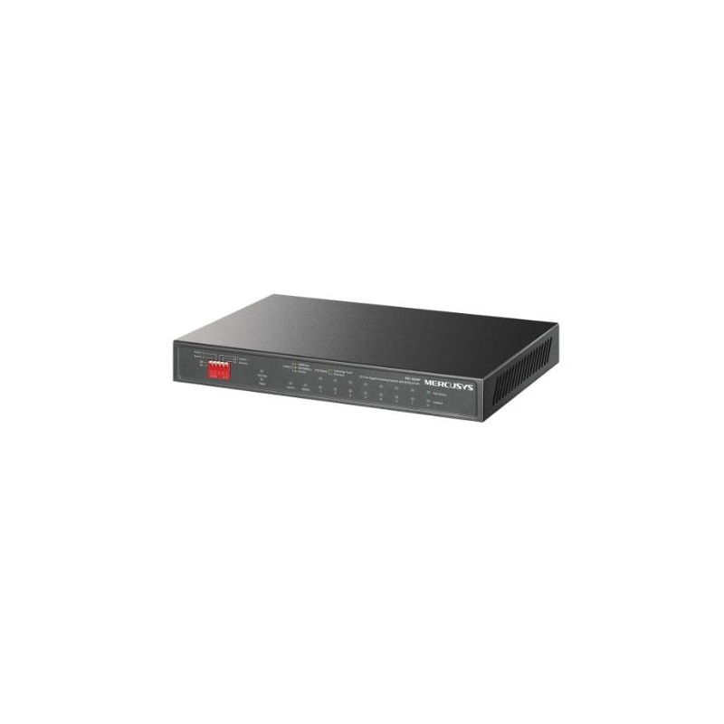 Switch mercusys ms110cmp 10 porte poe+ nero