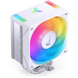 Dissipatore cpu a ventola jonsbo cr-1000max argb 120mm bianco
