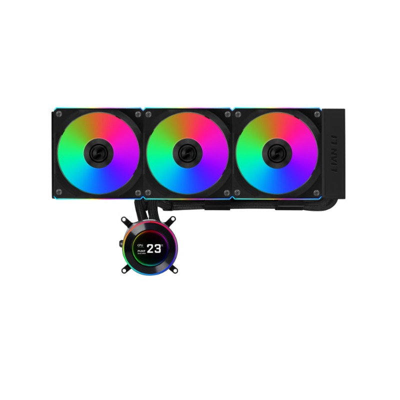 Dissipatore cpu a liquido aio lian li hydroshift ii lcd-c 360cl