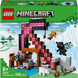 Set di costruzione lego minecraft 21277 la miniera di picconi multicolore