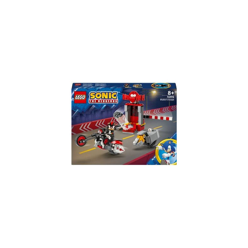 Set di costruzione lego sonic the hedgehog 76995 shadow il riccio