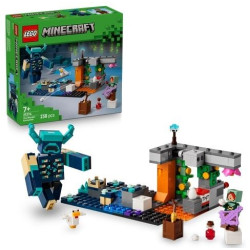 Gioco da costruzione lego minecraft incontro con il guardiano multicolore