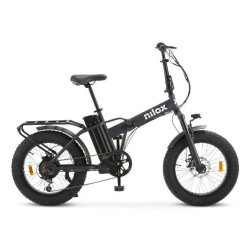 Bicicletta elettrica nilox x8 pro 36v 25 km/h nero [nxebx8probl]