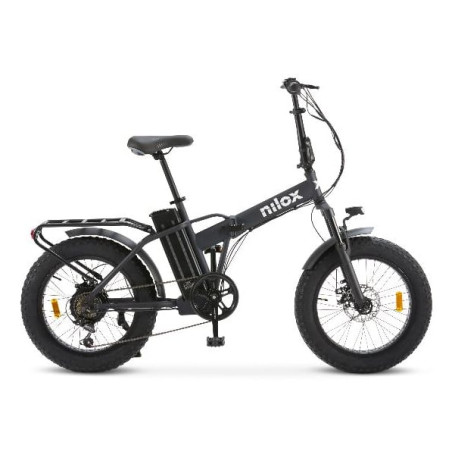 Bicicletta elettrica nilox x8 pro 36v 25 km/h nero [nxebx8probl]