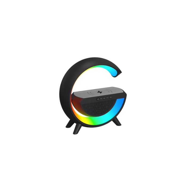 Lampada da scrivania activjet led solo musicale rgb 3.5w nero [aje-solo