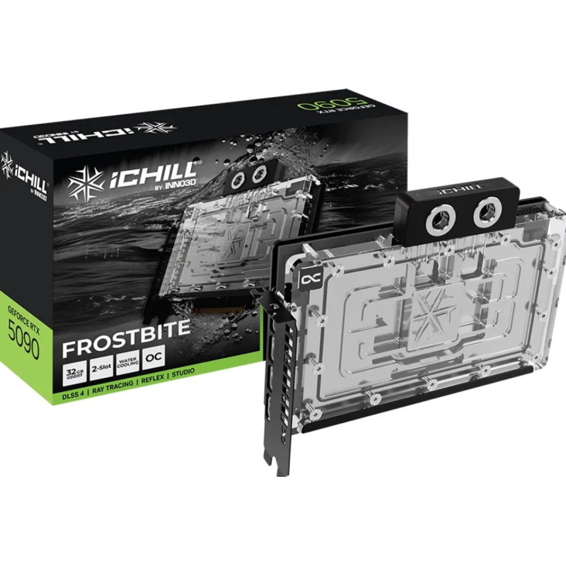 Scheda video nvidia inno3d geforce rtx 5090 ichill frostbite oc 32gb