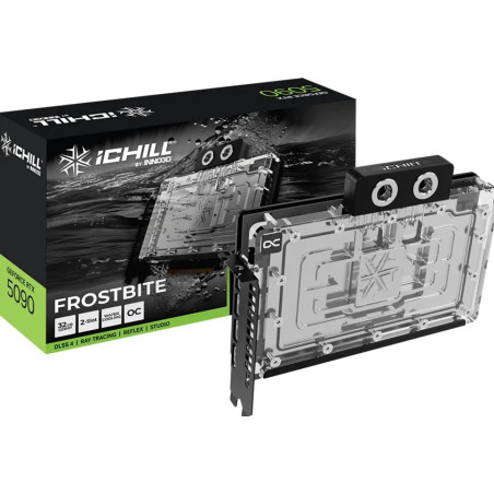 Scheda video nvidia inno3d geforce rtx 5090 ichill frostbite oc 32gb