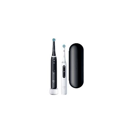 Spazzolino elettrico oral-b io serie 5 duo nero/bianco [5]