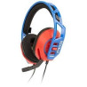 Cuffie da gioco nacon rig 300 pro hn nintendo switch rosso/blu