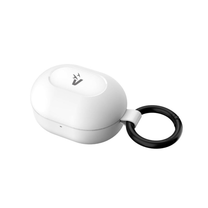 Auricolari vultech wireless/bluetooth bianco [ep-30wh]