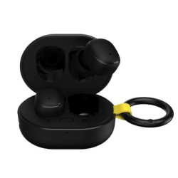 Auricolari vultech wireless/bluetooth nero [ep-30bk]